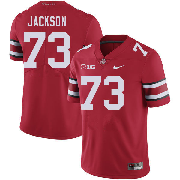 Jonah Jackson Ohio State Buckeyes Jersey College Football Uniforms-Red